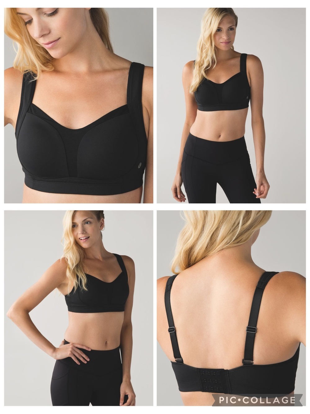 Lululemon Ta Ta Tamer II Luxtreme
Black 34D